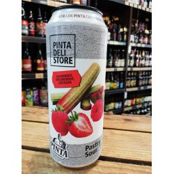 PINTA Deli Store #4 Pastry Sour: Raspberry, Strawberry, Rhubarb